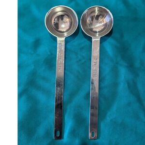 Stainless Steel Measuring Spoons Set-2 Piece: 2 Tbsp(60ml) Dry Liquid Ingredient